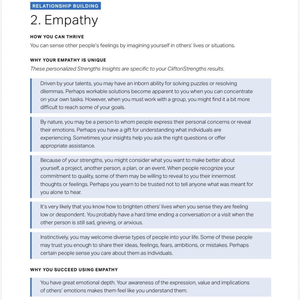 Rayshawn Ledet has strong empathy